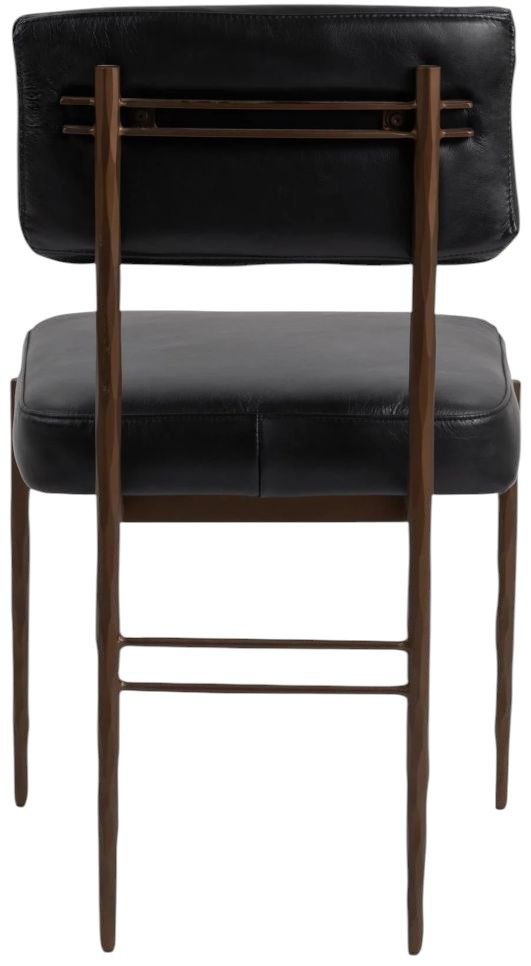 Classic Home Kester 2-Piece Jet Black Dining Chair Set-3