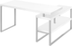 Monarch Specialties Inc. Silver/White Corner Computer Desk-0