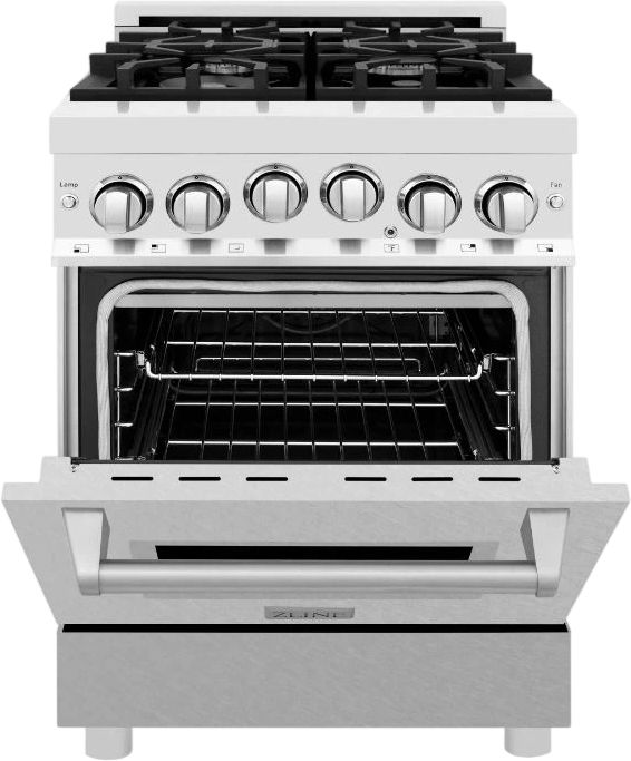 ZLINE 24" Stainless Steel Freestanding Natural Gas Range-3