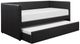 Homelegance® Adra Black Twin Daybed with Trundle-0