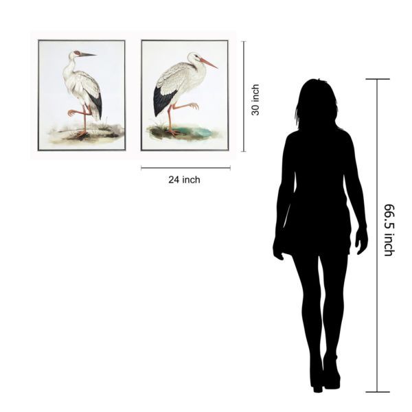 Classy Art 2-Piece Style 21 Hand Painted Wall Art Set-2