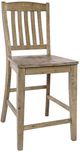 Jofran Inc. Carlyle Crossing Brown Slatback Counter Stool-0