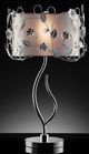 Furniture of America® Elva Silver Table Lamp-1