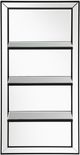 Coaster® Oriel Silver Wall Mirror-1