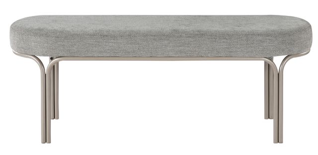 Homelegance® Waldon Champagne/Gray Bench-1