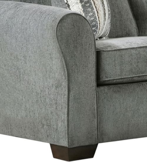 Fusion Furniture Britta Graystone Sleeper Sofa-2