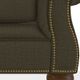 La-Z-Boy® Pembroke Loden Loveseat with Brass Nailhead Trim-5