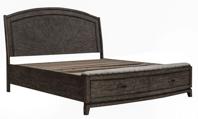 Liberty Furniture Avalon 4-Piece Coffee Bean King Bedroom Set -2