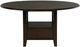 Coaster® Twyla 5-Piece Dark Cocoa/Ivory Dining Table Set-2