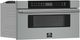FORNO® Capoliveri 1.2 Cu. Ft. Stainless Steel Microwave Drawer-1