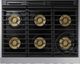 Dacor® 36" Silver Stainless Steel Pro Style Gas Range-4