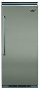 Viking® 5 Series 36" 19.2 Cu. Ft. Eucalyptus Right Hinge Column Freezer-0