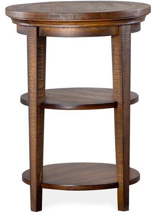 Magnussen Home® Bay Creek Toasted Nutmeg Accent End Table-1