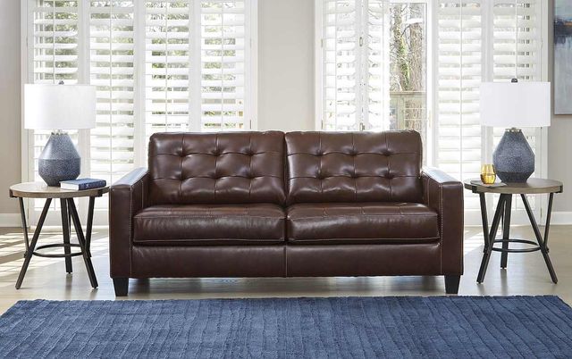 Signature Design by Ashley® Altonbury Walnut Queen Sofa Sleeper-3