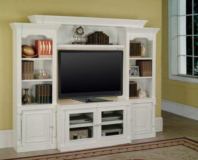 Parker House® Premier 4-Piece Alpine Cottage White Wall Center-1