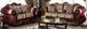 Furniture of America® Matteo 2-Piece Burgundy Living Room Set-0