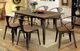 Furniture of America® Cooper 2-Piece Dark Bronze/Dark Oak Dining Side Chair Set-2