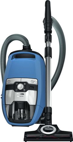 Miele Blizzard CX1 TurboTeam Tech Blue Bagless Canister Vacuum - BLIZZARD CX1 TURBO TEAM