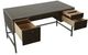 Fairfield® West Camden Tahitian Pearl Writing Desk-3
