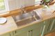 Elkay Lustertone® Classic Lustrous Satin 31" x 22" x 10-1/8" MR2-Hole Single Bowl Drop-In Sink with Perfect Drain®-3