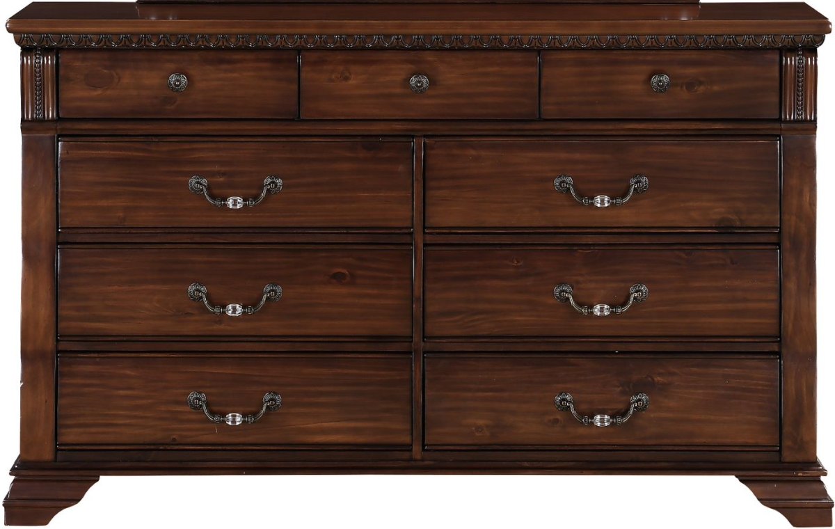 Austin Group Furniture Isabella Rich Brown Dresser | Lacks