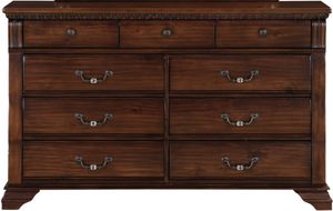 Austin Group Furniture Isabella Rich Brown Dresser