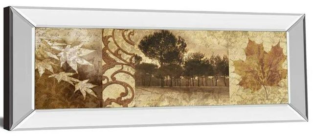 Classy Art Equinox I by Keith Mallet Mirror Framed Wall Art-1