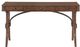 Mazin Furniture Frazier Park Brown Cherry Writing Desk-1