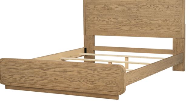 Legacy Kids Teen Margot Desert Oak Queen Youth Panel Bed-1