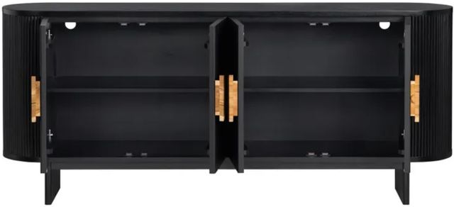 Crestview Collection Paloma Black Sideboard-2