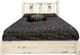 Montana Woodworks® Homestead Ready to Finish Full Platform Storage Bed with Laser Engraved Elk Design-1