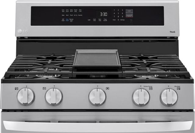 LG 30" PrintProof™ Stainless Steel Freestanding Gas Range-7