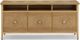 Currey & Company Santos Sea Sand/Brushed Brass/Clear Cabinet-1