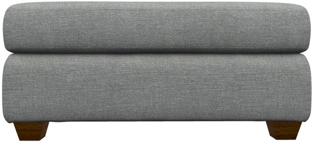 La-Z-Boy® Charlie Silver Ottoman-1