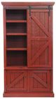 American Heartland Manufacturing Rustic Winsome Red Armoire-1