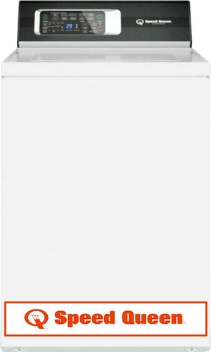 Speed Queen® TR7 3.2 Cu. Ft. White Agitator Top Load Washer