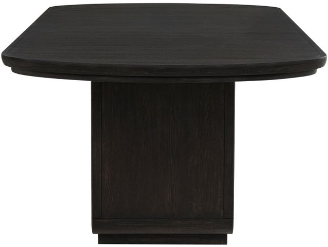 Coaster® Leandro Burnished Black Dining Table-3