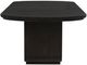 Coaster® Leandro Burnished Black Dining Table-3
