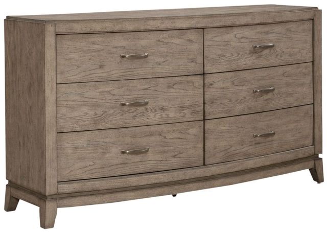 Liberty Furniture Avalon 4-Piece Burnished Beige Queen Upholstered Bedroom Set  -3