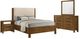 Coaster® Adderley 4-Piece Warm Brown Queen Panel Bedroom Set-0