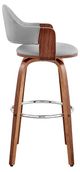 Armen Living Daxton Gray 30" Bar Stool-1