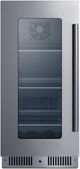 Summit® 15" 2.6 Cu. Ft. Stainless Steel Built-In Beverage Center -0