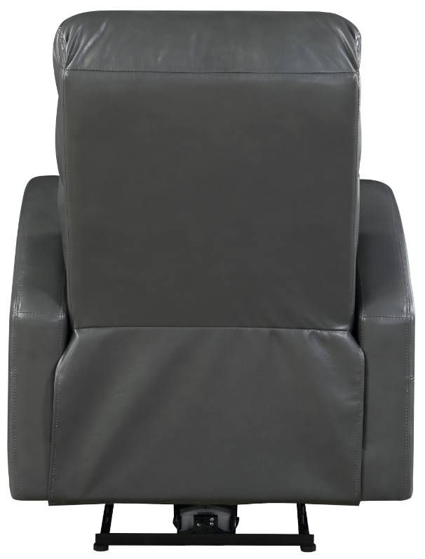 Homelegance® Wiley Gray Power Reclining Chair-3