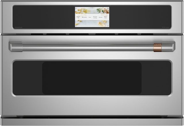 Café™ 30" Stainless Steel Electric Built In Oven/Micro Combo-0
