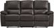 Homelegance® Dawson Brown Double Manual Reclining Sofa-2
