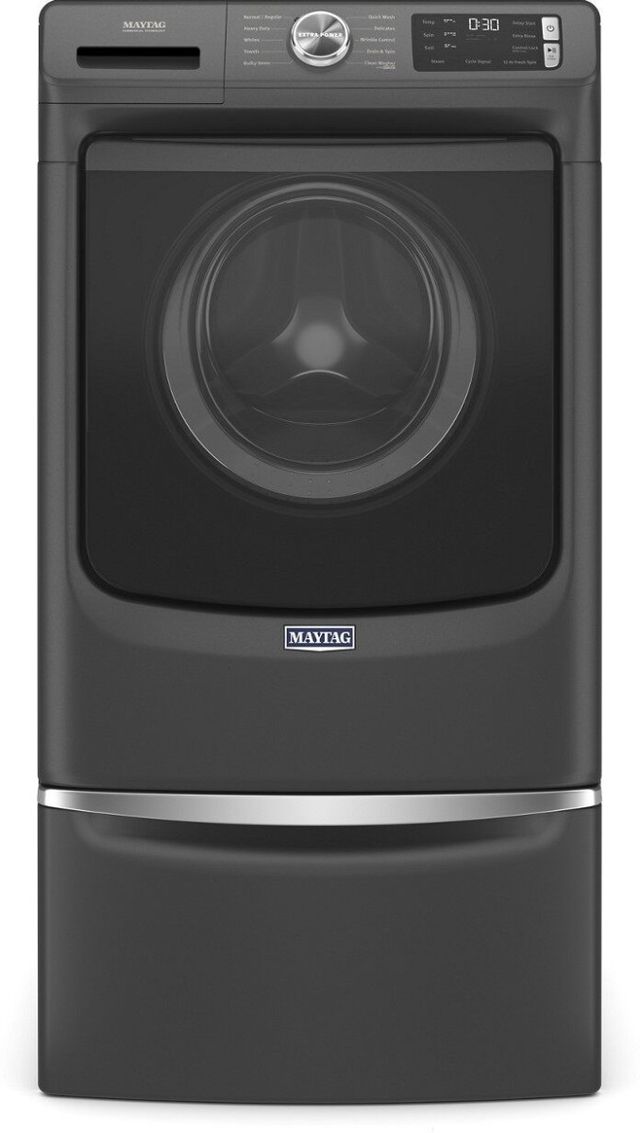 Maytag® 27" W x 16” H Volcano Black Laundry Pedestal-1