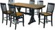 Winners Only® Quails Run Almond/Ebony Rake Bar Stool-1