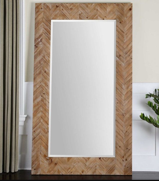 Uttermost® Demetria Light Gray Glaze Mirror-1