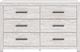 Signature Design by Ashley® Cayboni Whitewash Dresser-1