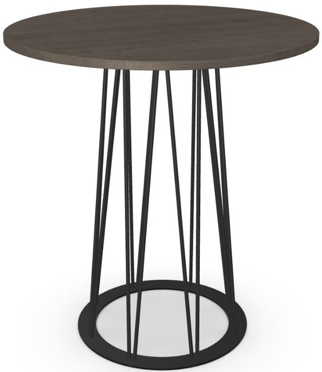 Amisco Customizable Calypso Thermo Fused Laminate Bar Table with 39" Tabletop-0